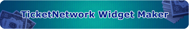 TicketNetwork Widget Maker
